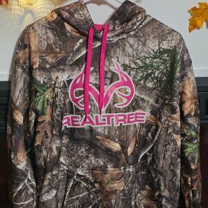 Mossy Oak Women's Camo Performance Pullover Fleece Hoodie